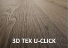 Dekory vinylových podlah BUKOMA 3D TEX U-CLICK za výhodné ceny